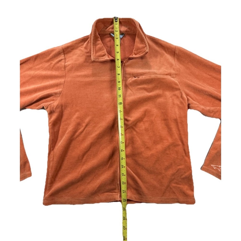 Horny Toad Size XL Peach Orange Velour Long Sleeve Shirt Outdoor Travel Casual - Picture 3 of 7